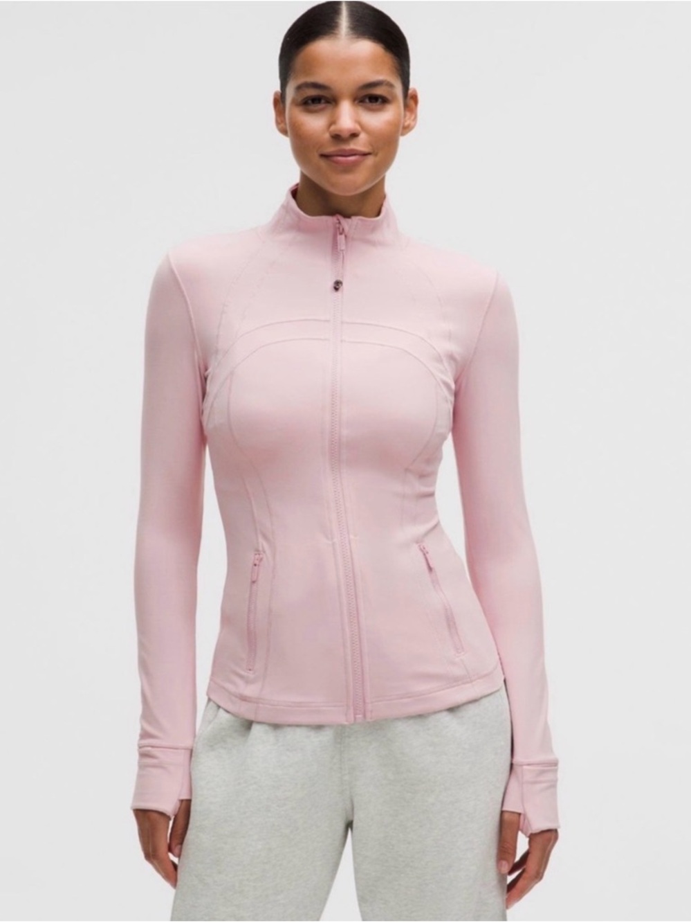 Pink LULULEMON define jacket
